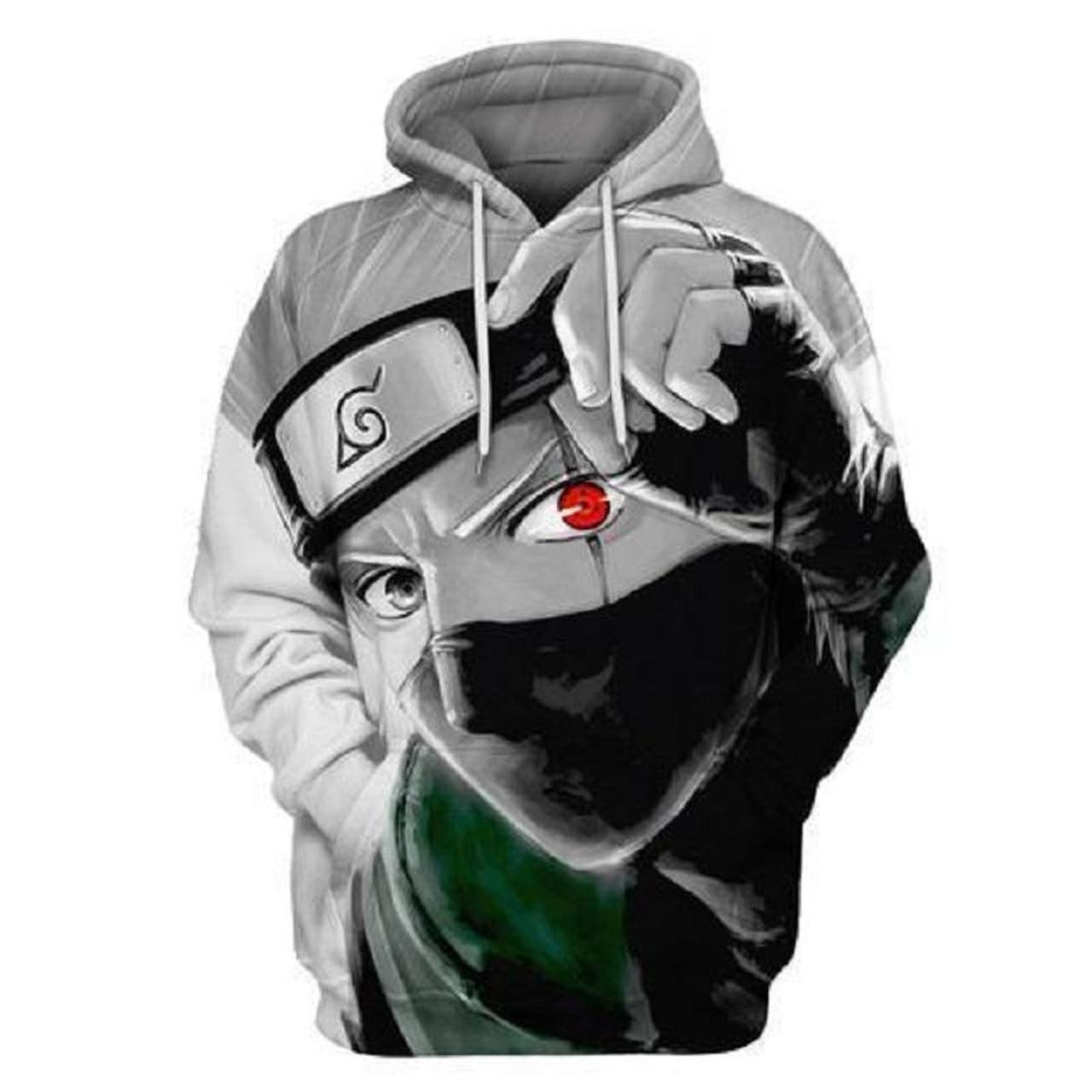 Naruto Hatake Kakashi 3D All Over Print Hoodie & Zip Hoodie