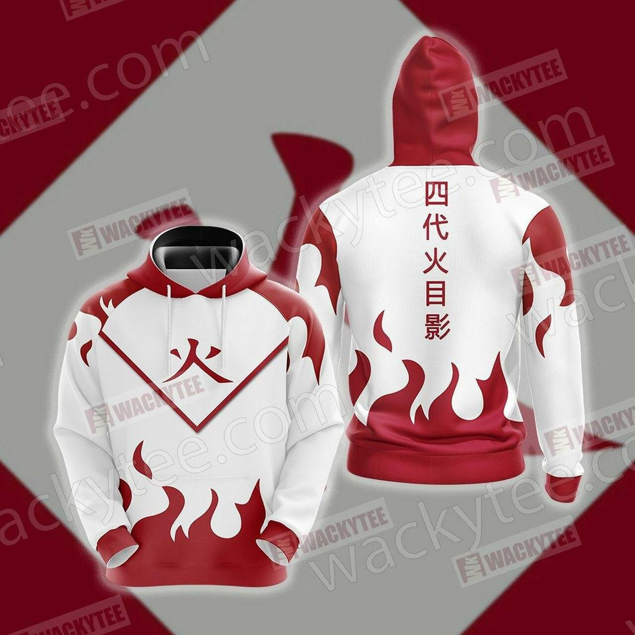 Naruto Hokage New Unisex 3D All Over Print Hoodie & Zip Hoodie