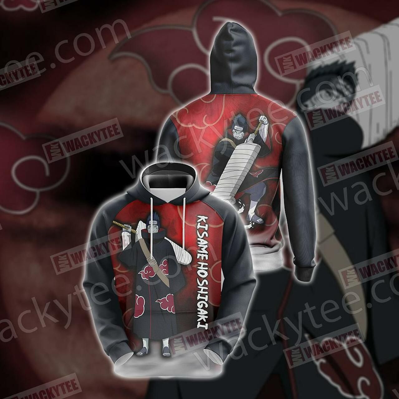 Naruto Kisame Hoshigaki Unisex 3D All Over Print Hoodie & Zip Hoodie
