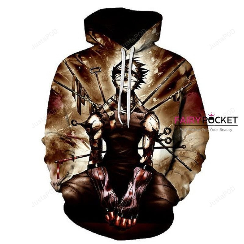 Naruto Momochi Zabuza 3D All Over Print Hoodie & Zip Hoodie