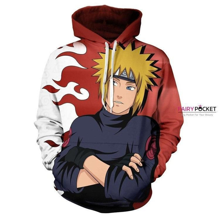 Naruto Namikaze Minato 3D All Over Print Hoodie & Zip Hoodie
