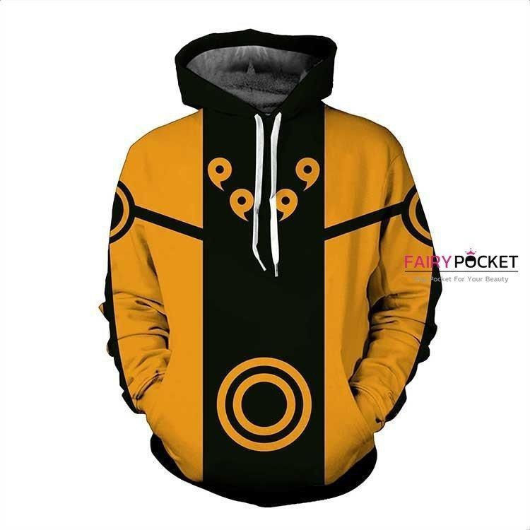 Naruto Naruto Uzumaki Gold 3D All Over Print Hoodie & Zip Hoodie