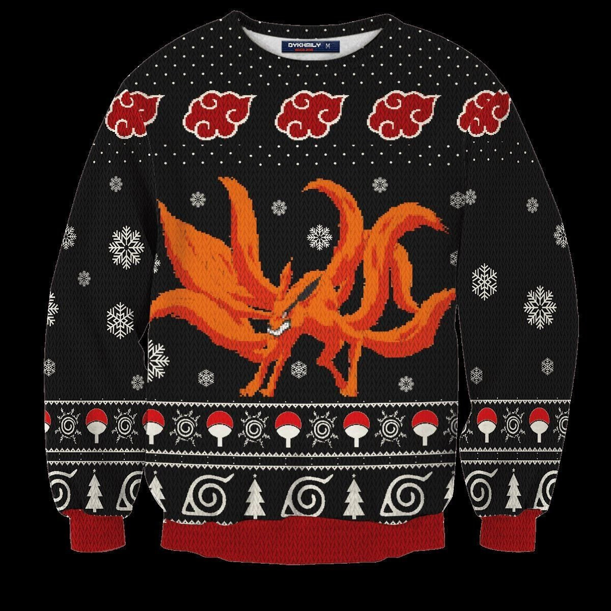 Naruto Nine Tailed Ugly Christmas Sweater,