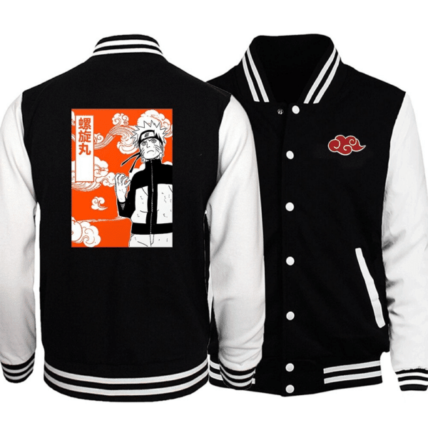 Naruto Rasengan Warm Fashion Baseball Jacket for Men & Women | Anime Fan Gift