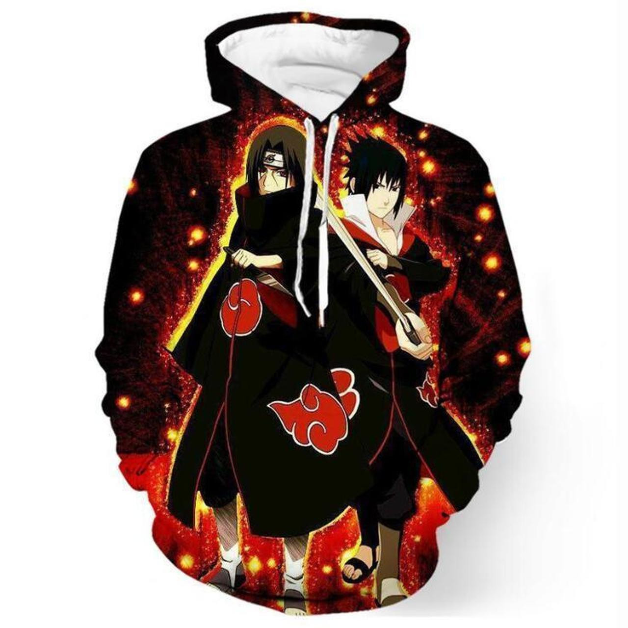 Naruto Sasuke 3D All Over Print Hoodie & Zip Hoodie
