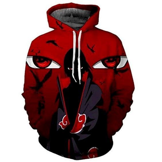 Naruto Sasuke Kakashi 3D All Over Print Hoodie & Zip Hoodie