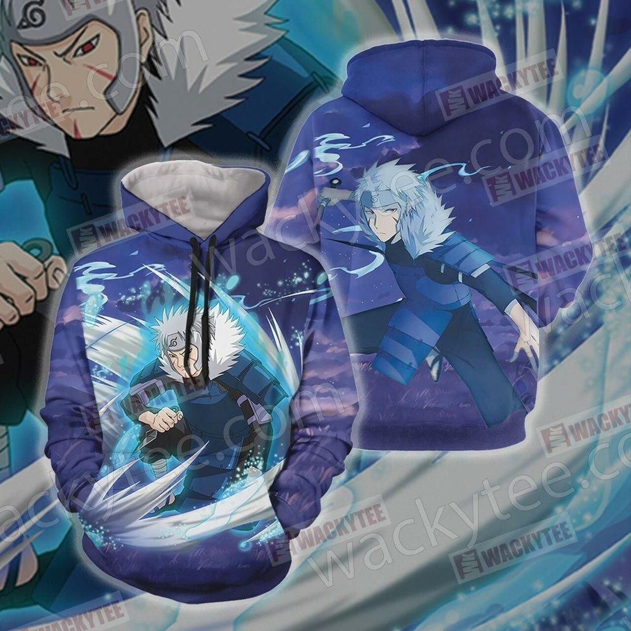 Naruto Senju Tobirama Unisex 3D All Over Print Hoodie & Zip Hoodie