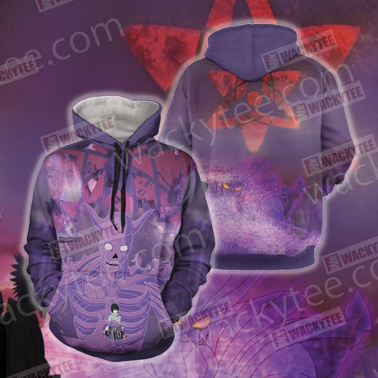 Naruto Susanoo'S Sasuke Unisex 3D All Over Print Hoodie & Zip Hoodie
