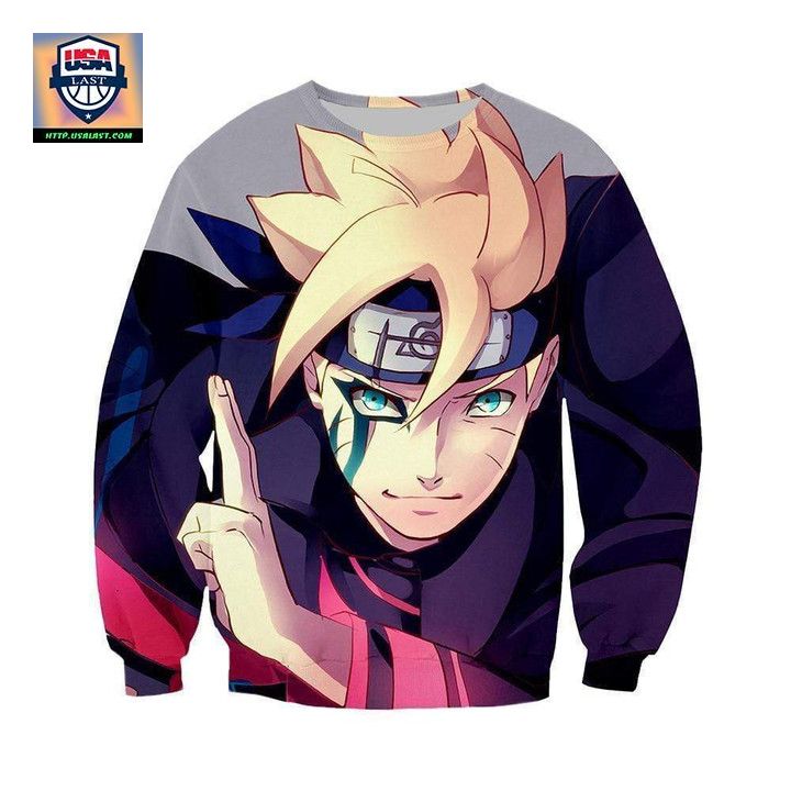 Naruto Sweater Boruto Summoning Chakra Sweater