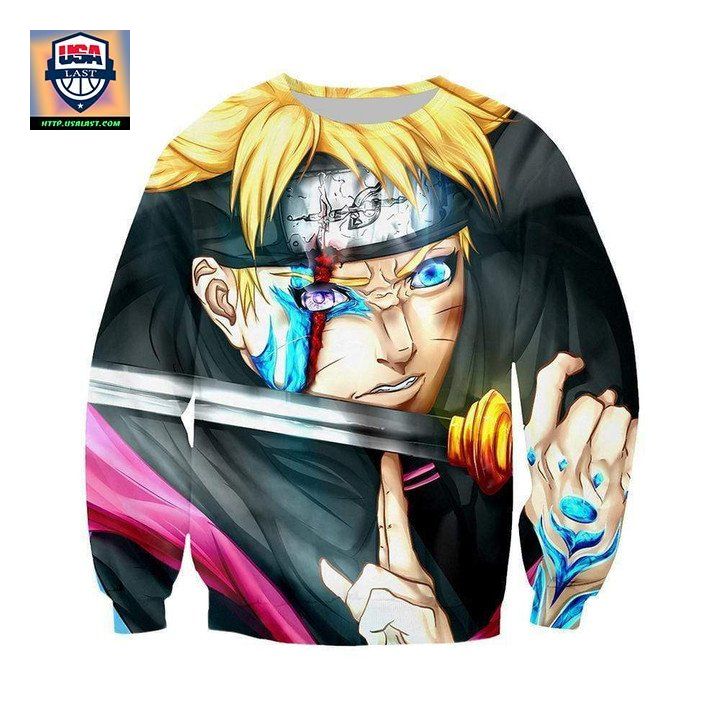 Naruto Sweater Boruto With Jougan Eye Sweater