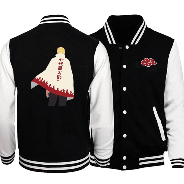 Naruto The 7th Generation Hokage Naruto Anime Baseball Jacket Fashion Baseball Jacket for Men & Women | Anime Fan Gift