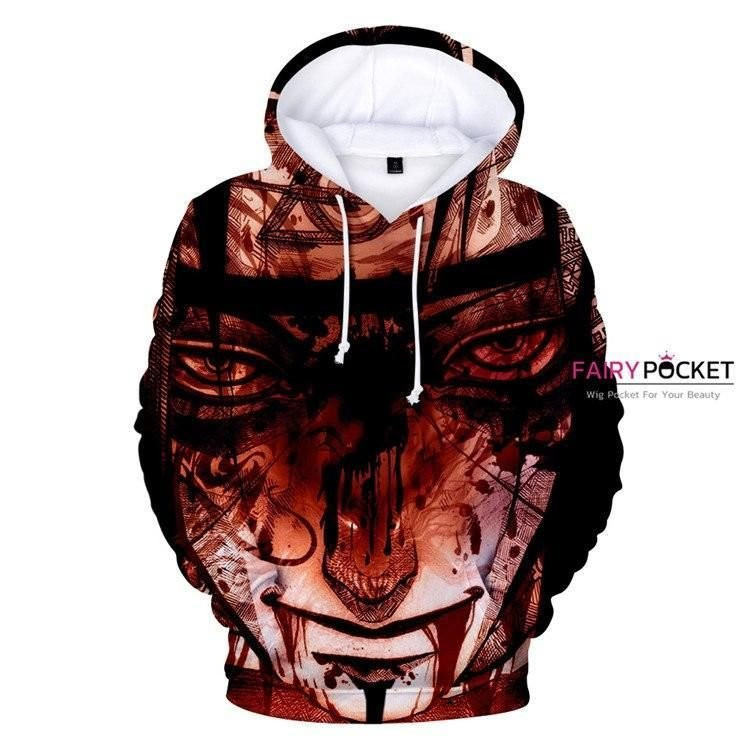 Naruto Uchiha Itachi 3D All Over Print Hoodie & Zip Hoodie