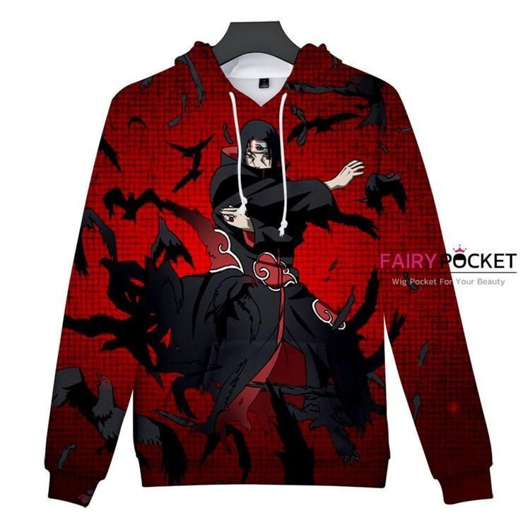 Naruto Uchiha Itachi 3D All Over Print Hoodie & Zip Hoodie