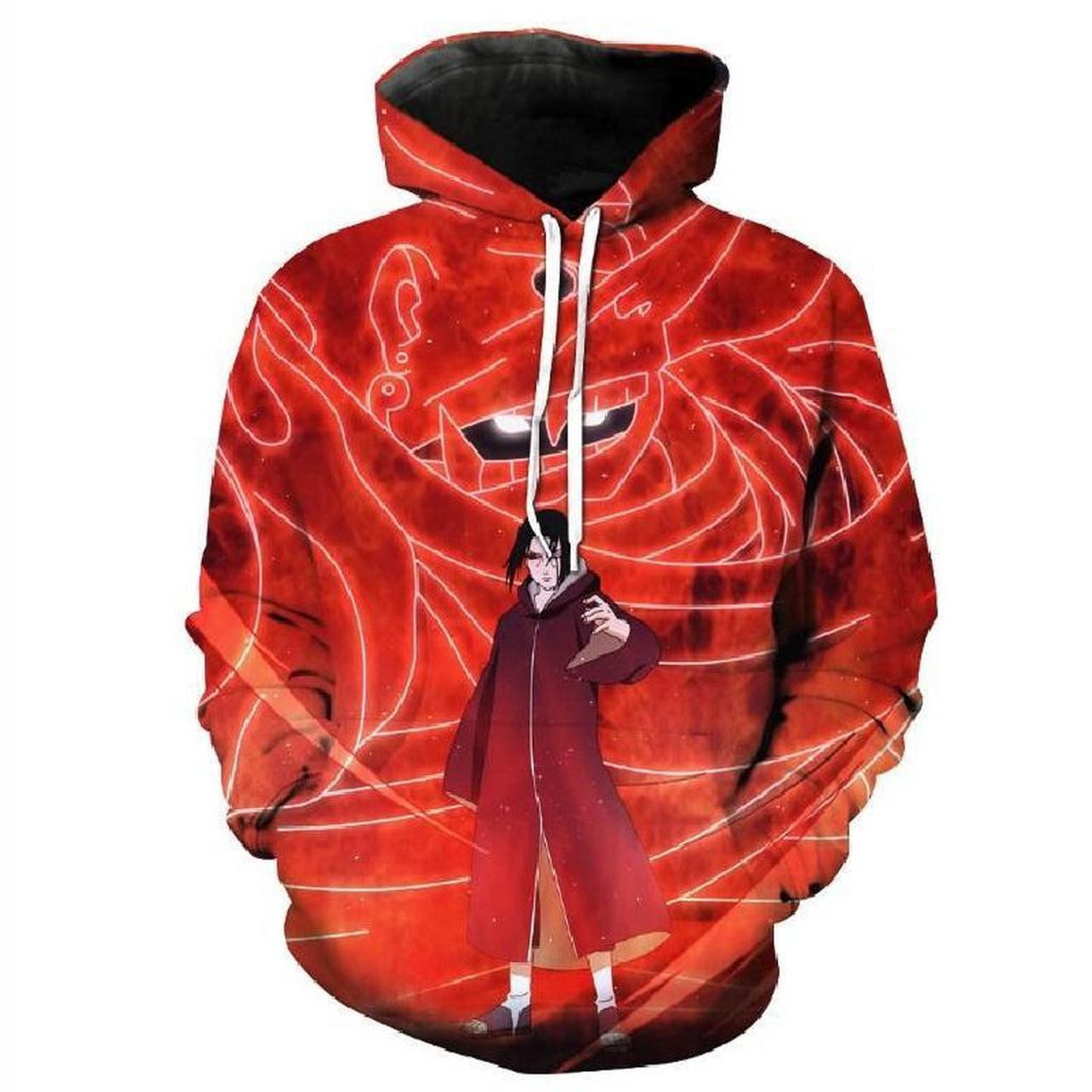 Naruto Uchiha Itachi 3D All Over Print Hoodie & Zip Hoodie