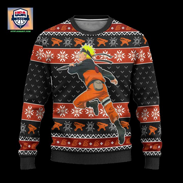 Naruto Uzumaki Anime Ugly Christmas Sweater Xmas Gift