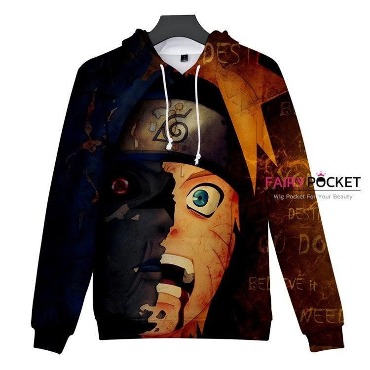 Naruto Uzumaki Naruto 3D All Over Print Hoodie & Zip Hoodie