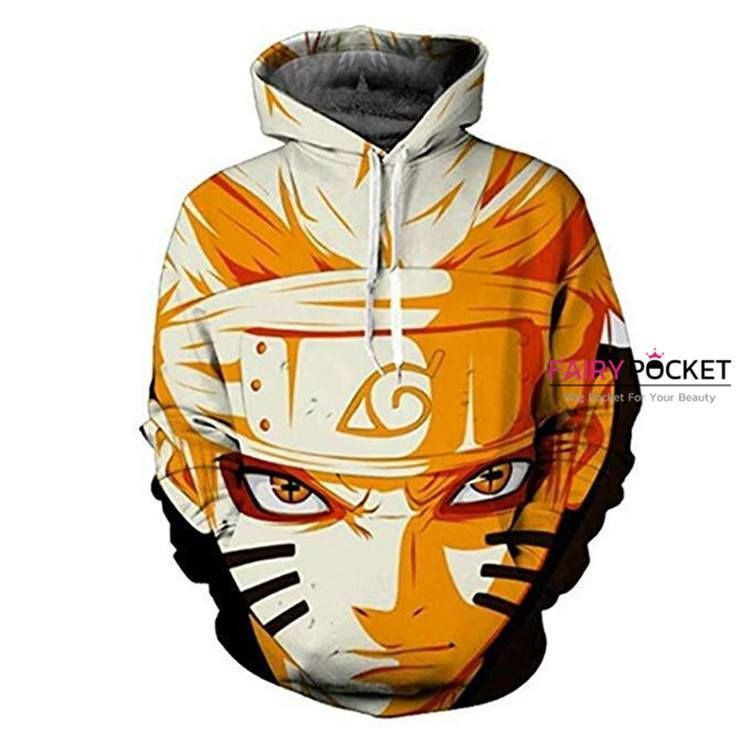 Naruto Uzumaki Naruto 3D All Over Print Hoodie & Zip Hoodie