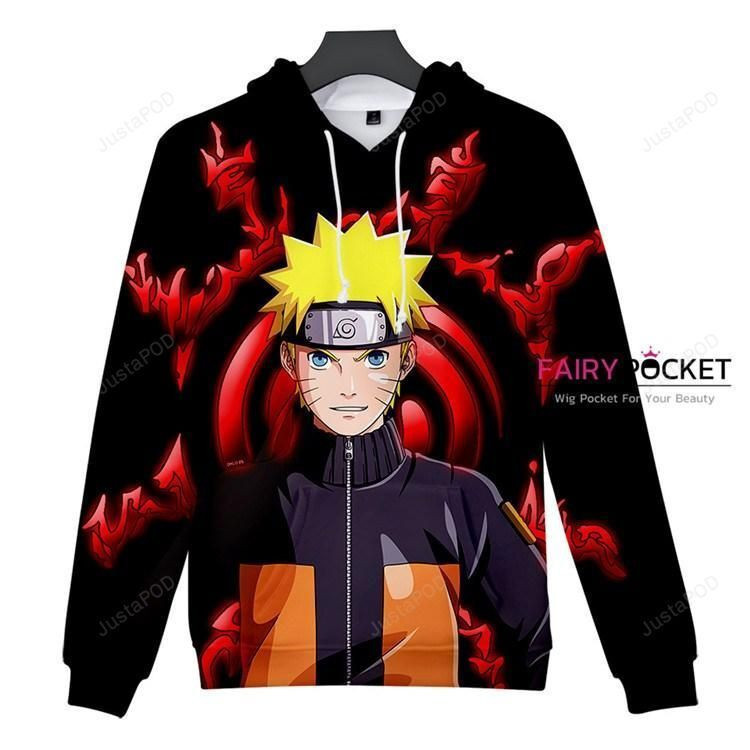 Naruto Uzumaki Naruto 3D All Over Print Hoodie & Zip Hoodie