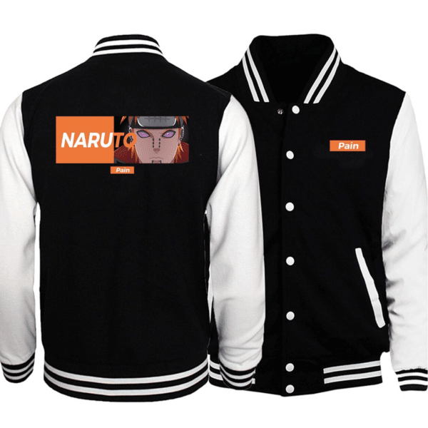 Naruto Yahiko Fashion Baseball Jacket for Men & Women | Anime Fan Gift