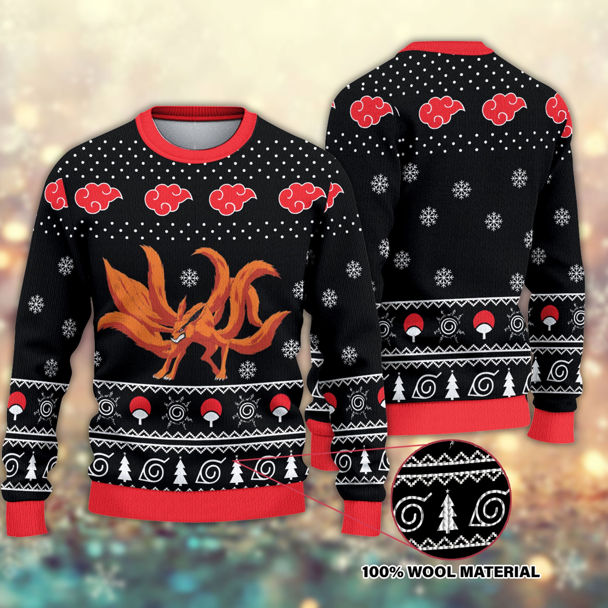 Narutos Ugly Christmas Sweater