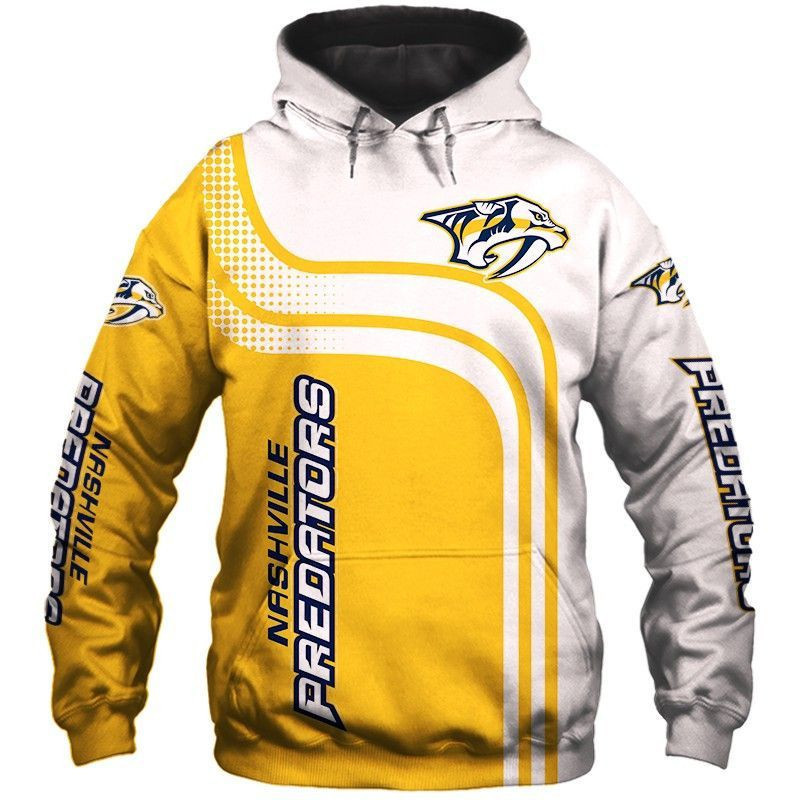 Nashville Predators 3D All Over Print Hoodie & Zip Hoodie