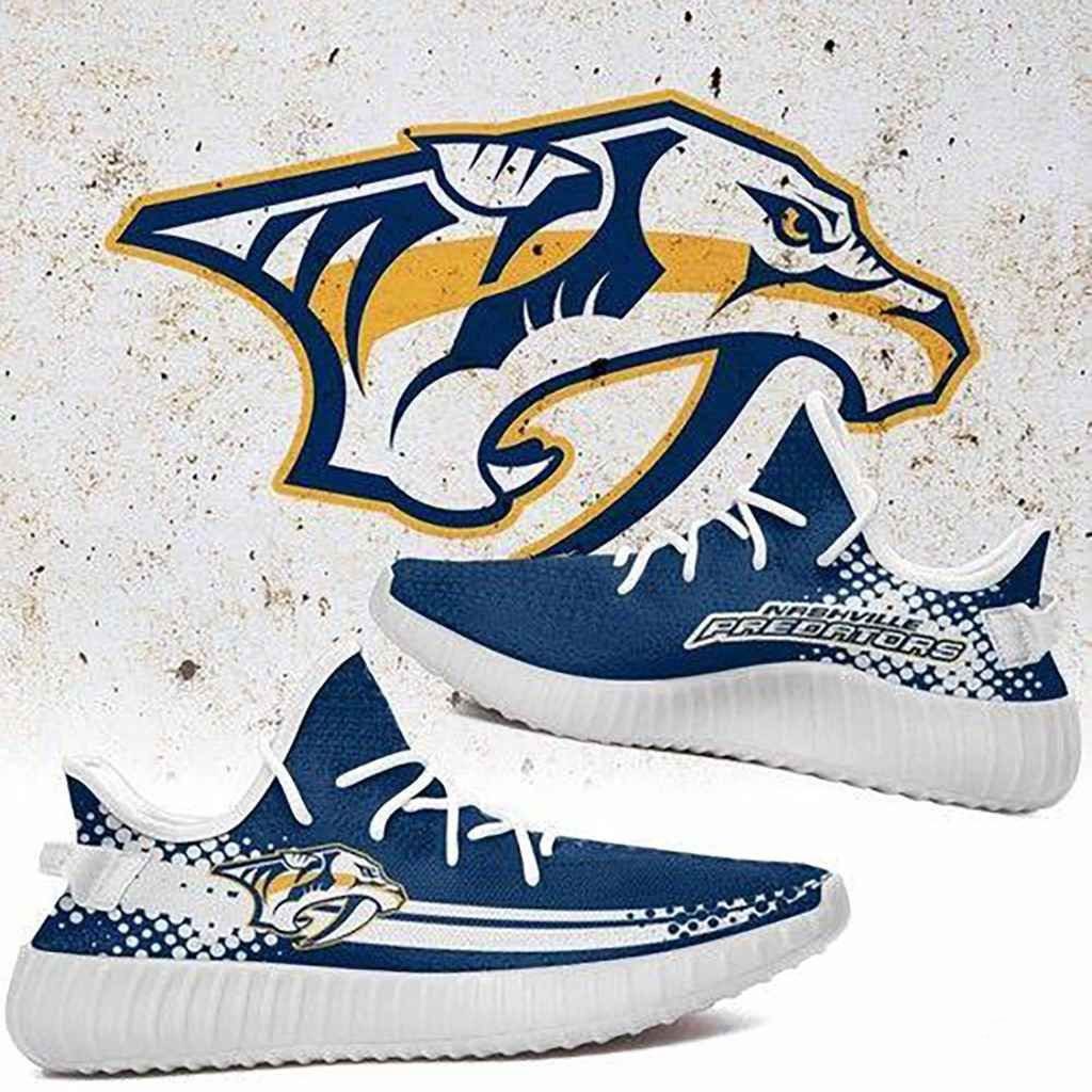 Nashville Predators Nhl Sport Shoes Sneakers