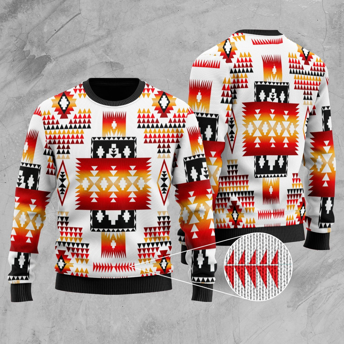 Native American Tribes Ugly Christmas Sweater, Perfect Holiday Gift