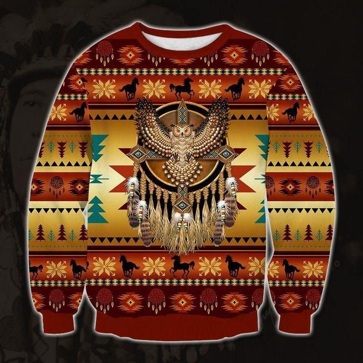 Native American Ugly Christmas Sweater, Perfect Holiday Gift
