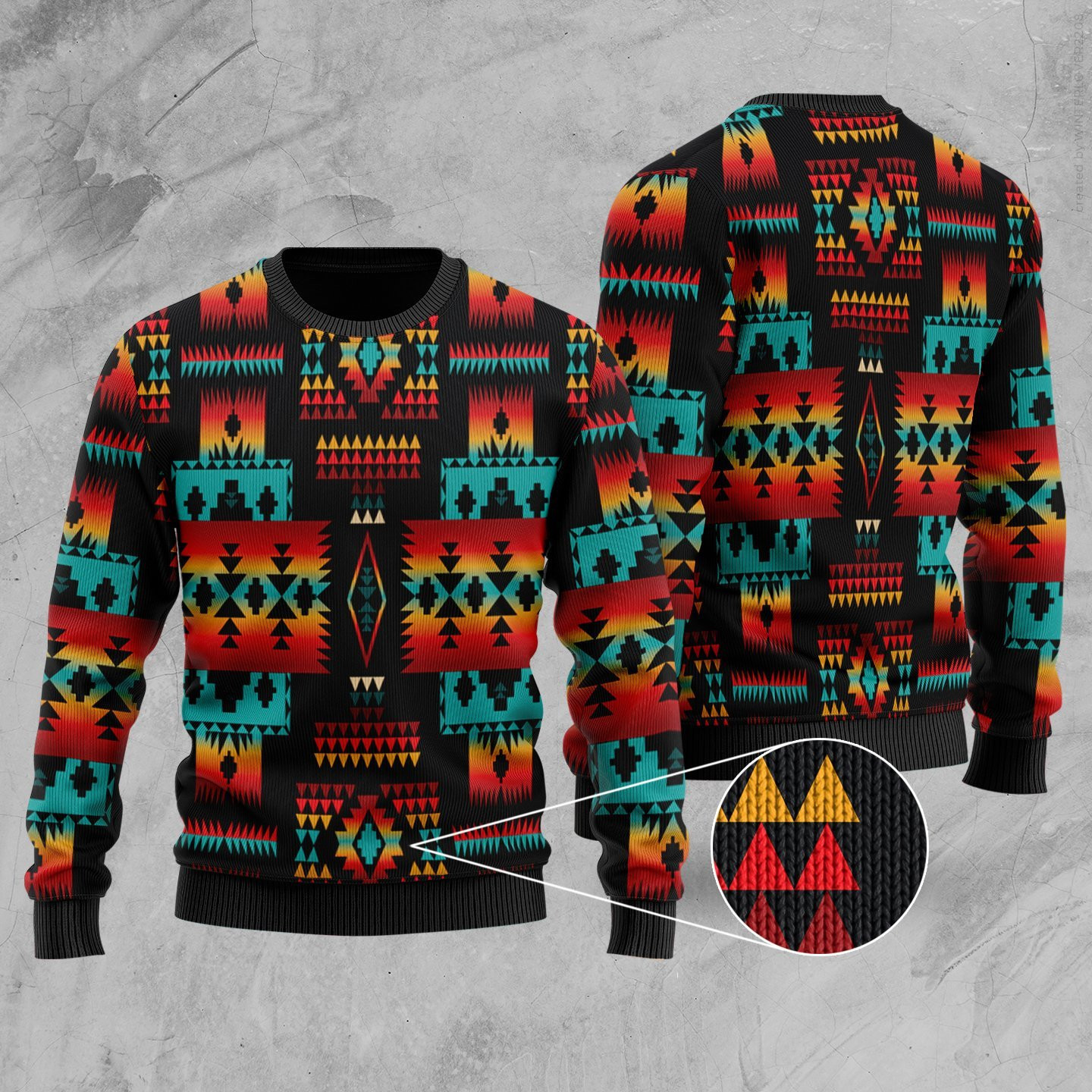 Native American Ugly Christmas Sweater, Perfect Holiday Gift
