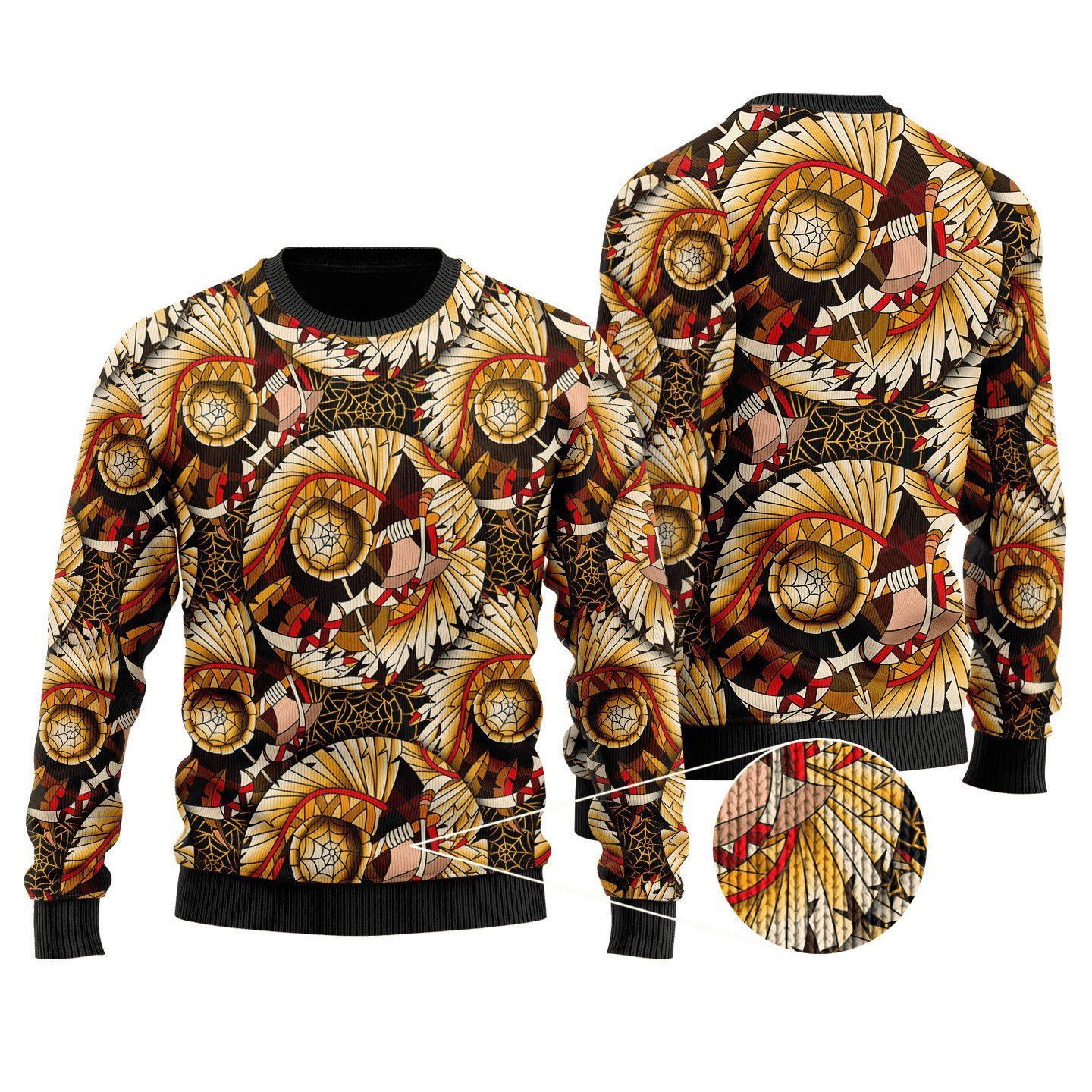 Native American Ugly Christmas Sweater, Perfect Holiday Gift
