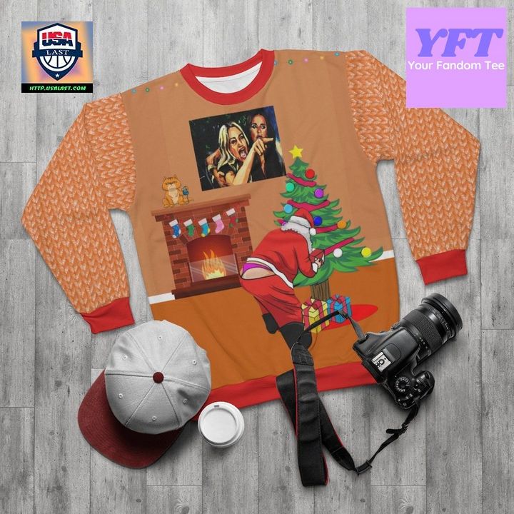 Naughty Santa Xmasits Not Fair 3d Ugly Christmas Sweater