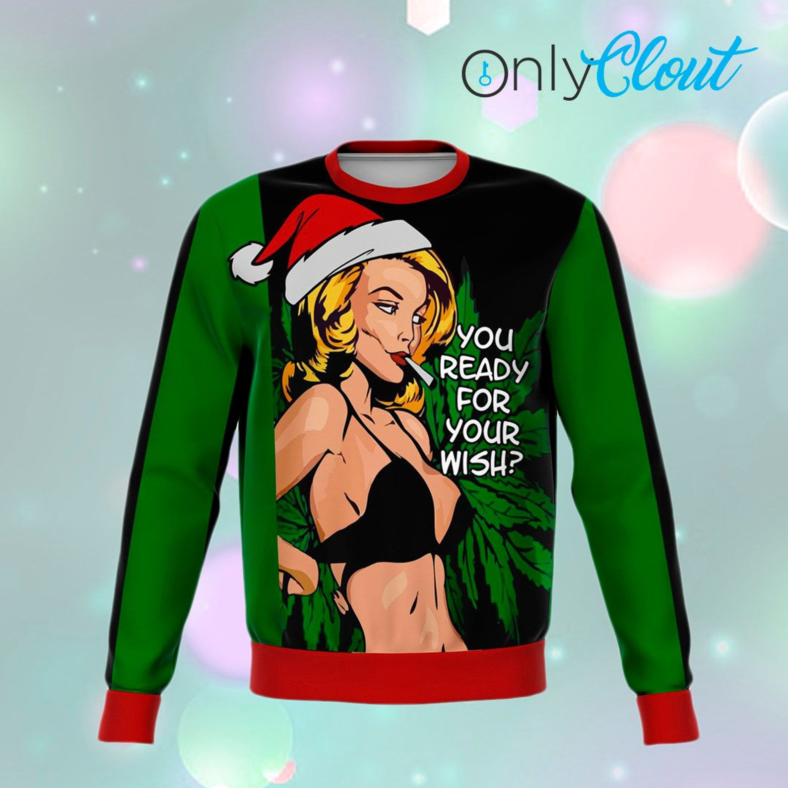 Naughty Ugly Christmas Sweater,