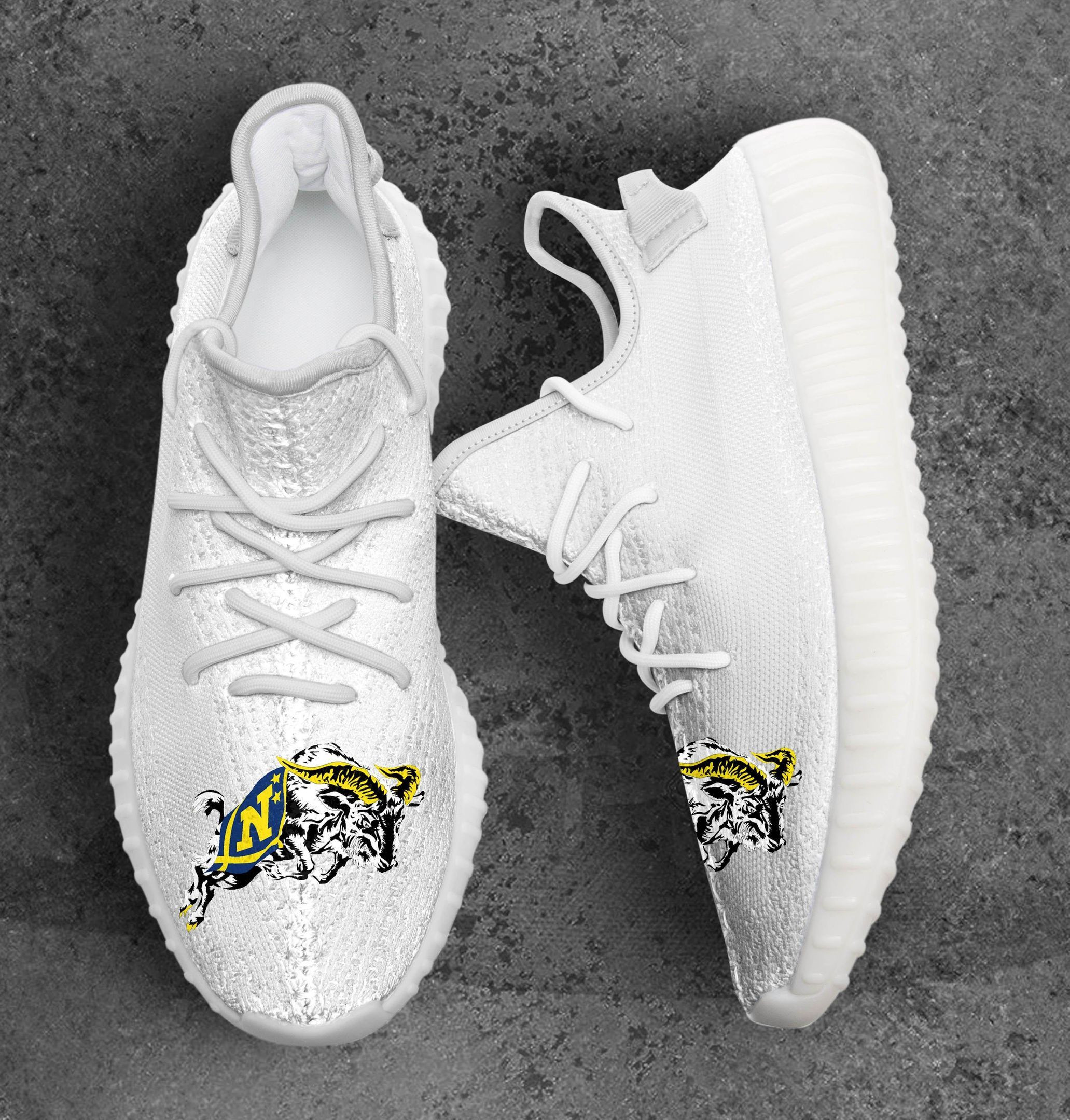 Navy Midshipmen NCAA Teams Sport Shoes Sneakers