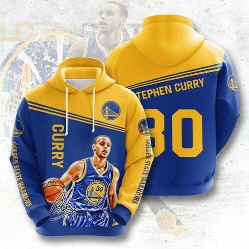 NBA Golden State Warriors 3D All Over Print Hoodie & Zip Hoodie