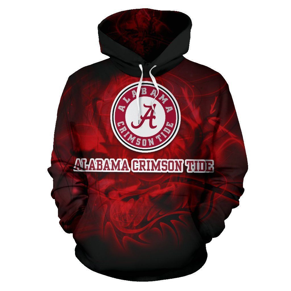 Ncaa- Alabama Crimson Tide 3D All Over Print Hoodie & Zip Hoodie