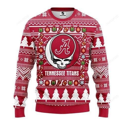 Ncaa Alabama Crimson Tide Ugly Christmas Sweater, Perfect Holiday Gift