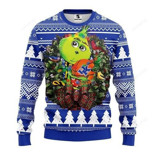 Ncaa Kentucky Wildcats Groot Hug Ugly Christmas Sweater,