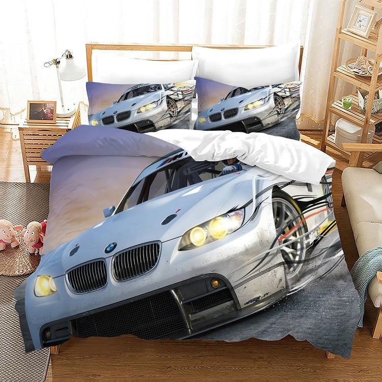 Need For Speed Duvet Cover Quilt Cover Pillowcase Bedding Set Bed Linen Home Bedroom Decor
