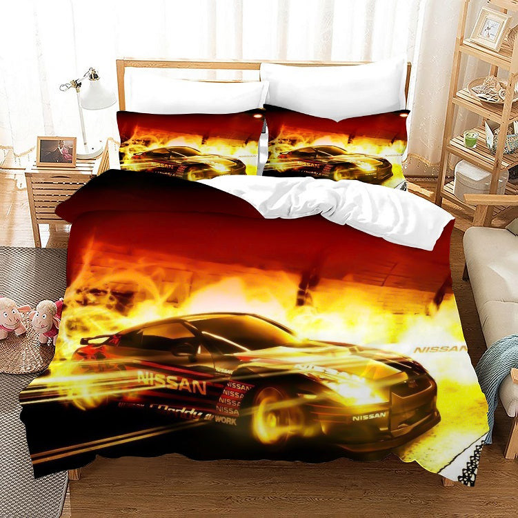 Need For Speed Duvet Cover Quilt Cover Pillowcase Bedding Set Bed Linen Home Bedroom Decor