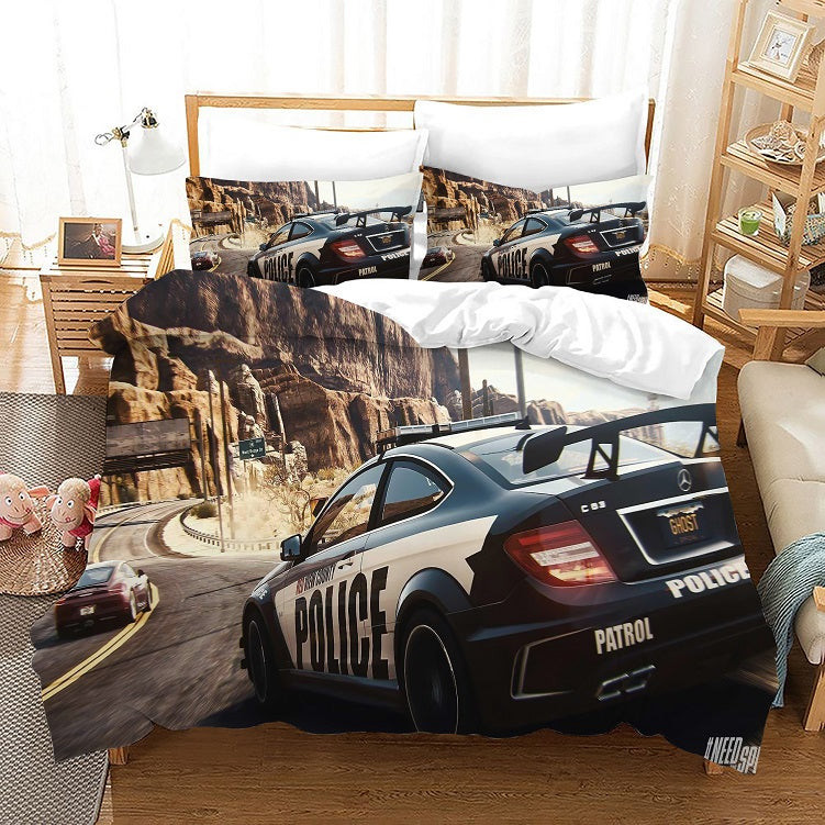 Need For Speed Duvet Cover Quilt Cover Pillowcase Bedding Set Bed Linen Home Bedroom Decor