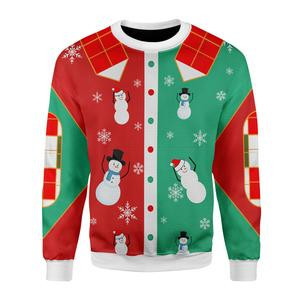 Nells Snowmen Ugly Christmas Sweater, Perfect Holiday Gift