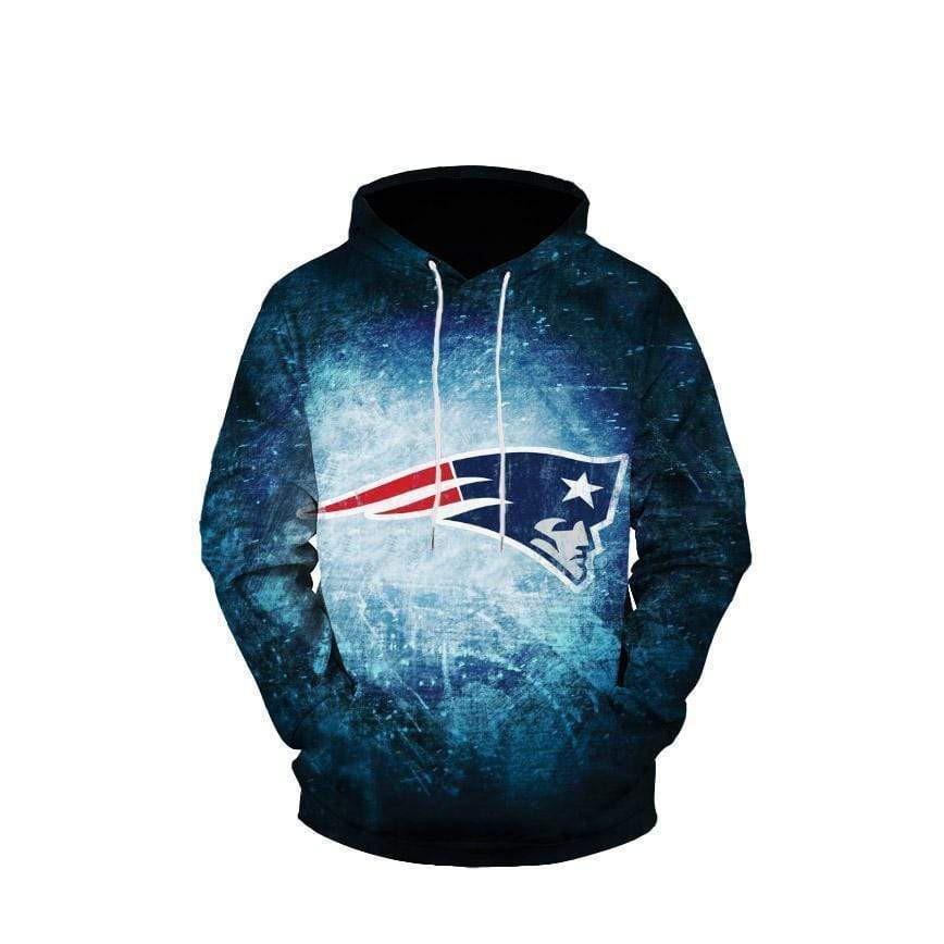 New England Patriots 3D All Over Print Hoodie & Zip Hoodie
