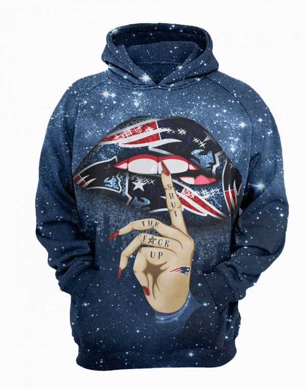 New England Patriots 3D All Over Print Hoodie & Zip Hoodie