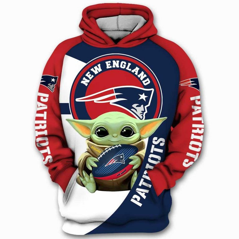 New England Patriots 3D All Over Print Hoodie & Zip Hoodie