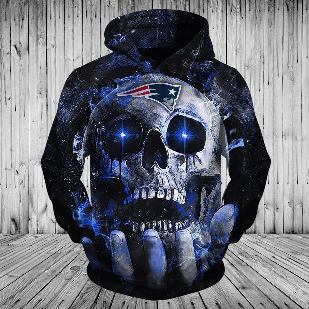 New England Patriots 3D All Over Print Hoodie & Zip Hoodie