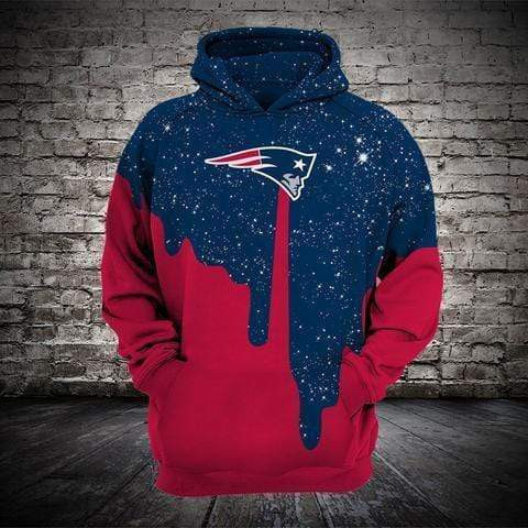 New England Patriots 3D All Over Print Hoodie & Zip Hoodie