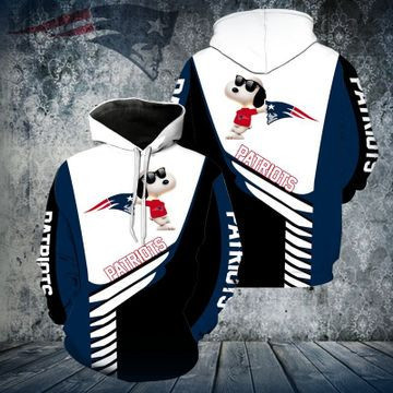 New England Patriots 3D All Over Print Hoodie & Zip Hoodie