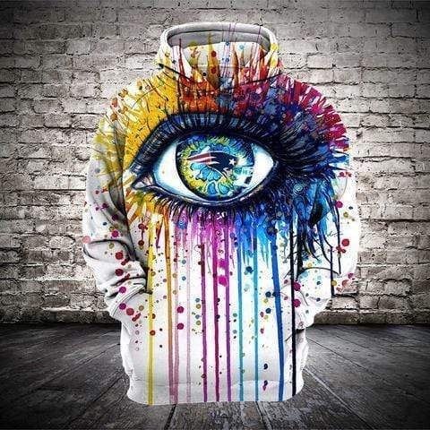 New England Patriots 3D All Over Print Hoodie & Zip Hoodie