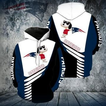 New England Patriots 3D All Over Print Hoodie & Zip Hoodie