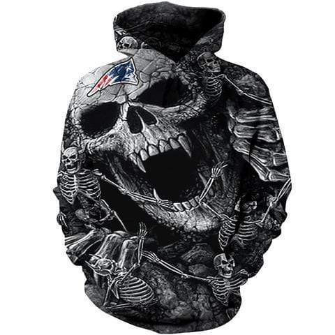 New England Patriots 3D All Over Print Hoodie & Zip Hoodie